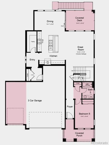 Structural options added include: Finished basement with bedroom and bathroom, first floor guest suite with full bath, deck, 3 car carage.