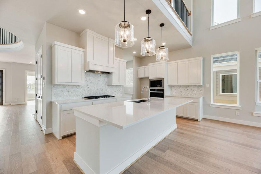 Furnished interior view inside a new home in Grand Estates of Anna, Anna (Image 5).