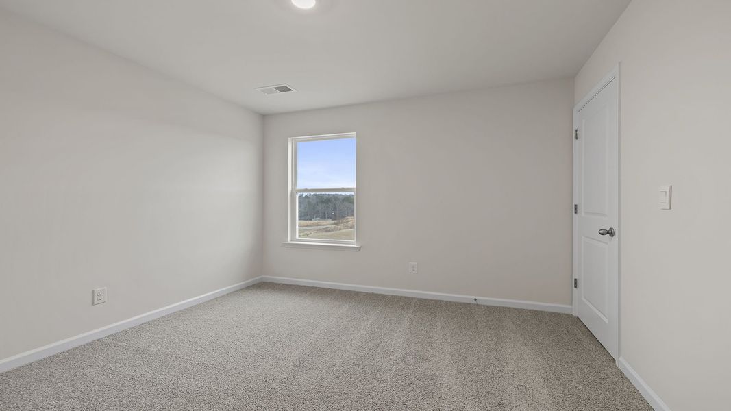 Spacious, unfurnished interior of a new home in Durbin Meadows, Fountain Inn (Image 21).