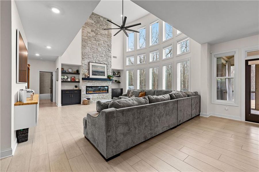 Furnished interior view inside a new home in , Winston (Image 16).