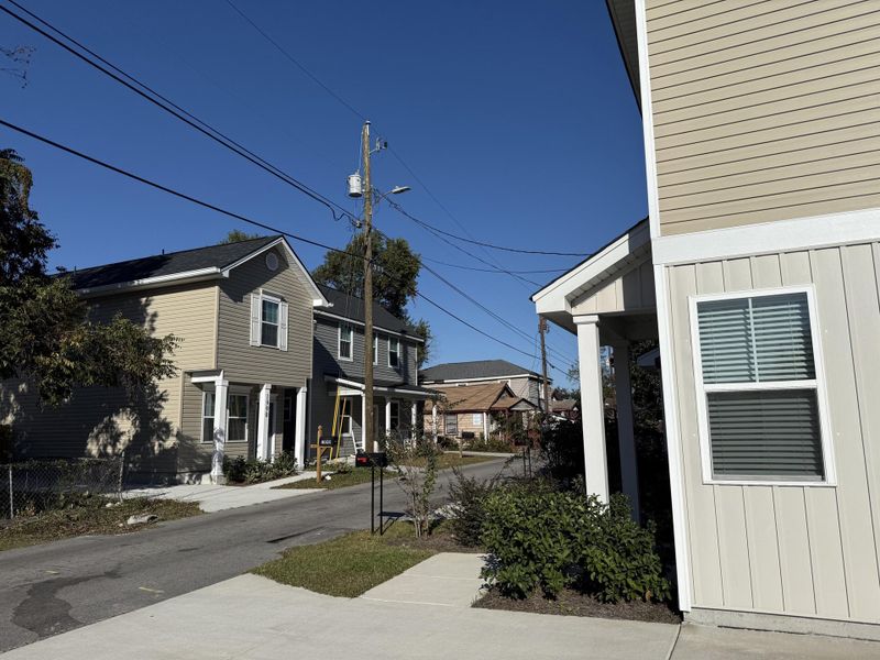 Exterior details and patio area of a home in , North Charleston (Image 24).