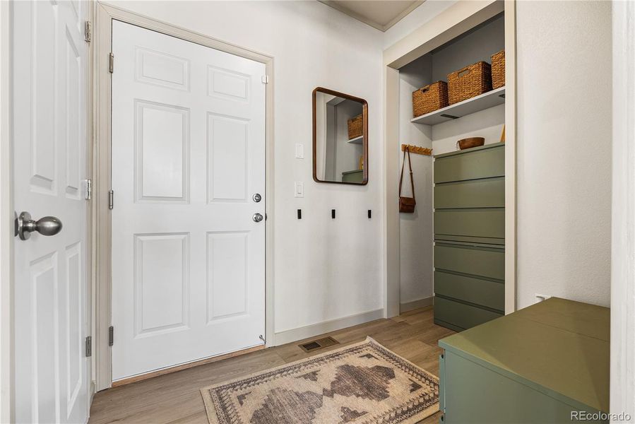 Furnished interior view inside a new home in Poudre Heights: The Alpine Collection, Windsor (Image 16).