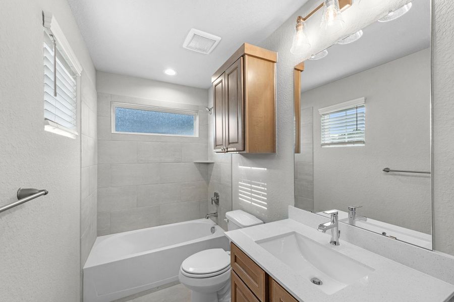 Furnished interior view inside a new home in Morton Creek Ranch, Katy (Image 11).