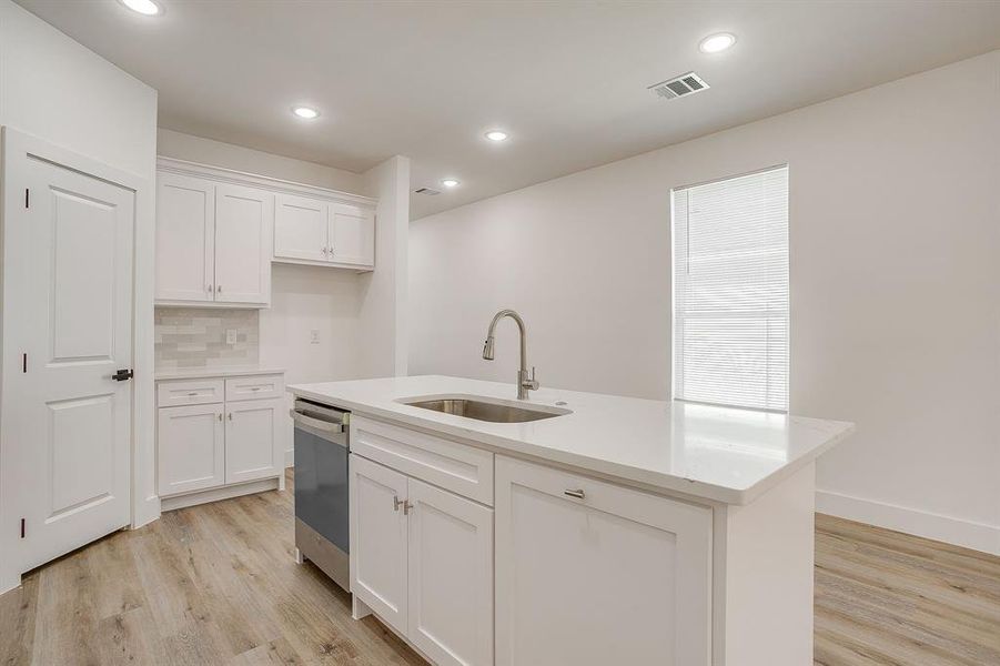 Furnished interior view inside a new home in , Fort Worth (Image 10).
