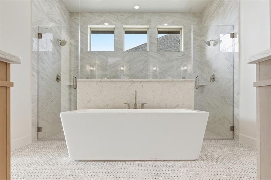 Furnished interior view inside a new home in Saddle Star Estates, Rockwall (Image 9).