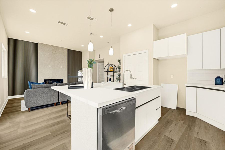 Furnished interior view inside a new home in , Houston (Image 5).