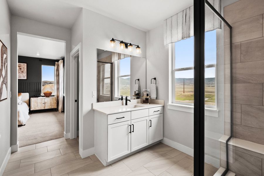 Representative furnished interior of a home built from the 3 by Trumark Homes in Trumark Homes at Sterling Ranch, Littleton (Image 36).