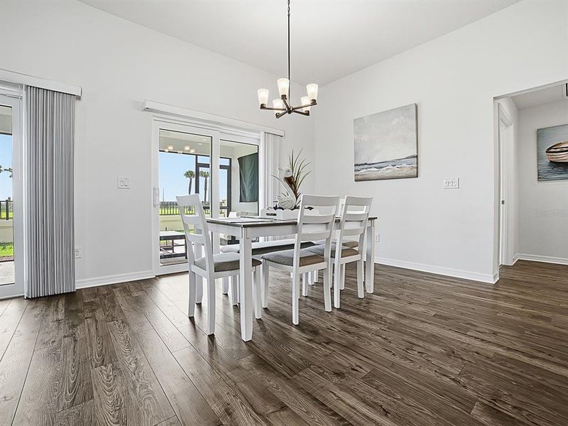 Furnished interior view inside a new home in , The Villages (Image 39). Furnished interior view inside a new home in , The Villages (Image 39).