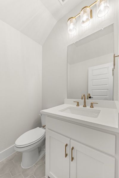 Furnished interior view inside a new home in StarView, Prosper (Image 17).