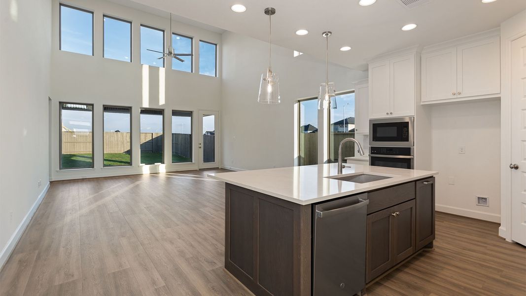 Furnished interior view inside a new home in Revera, Richmond (Image 4).