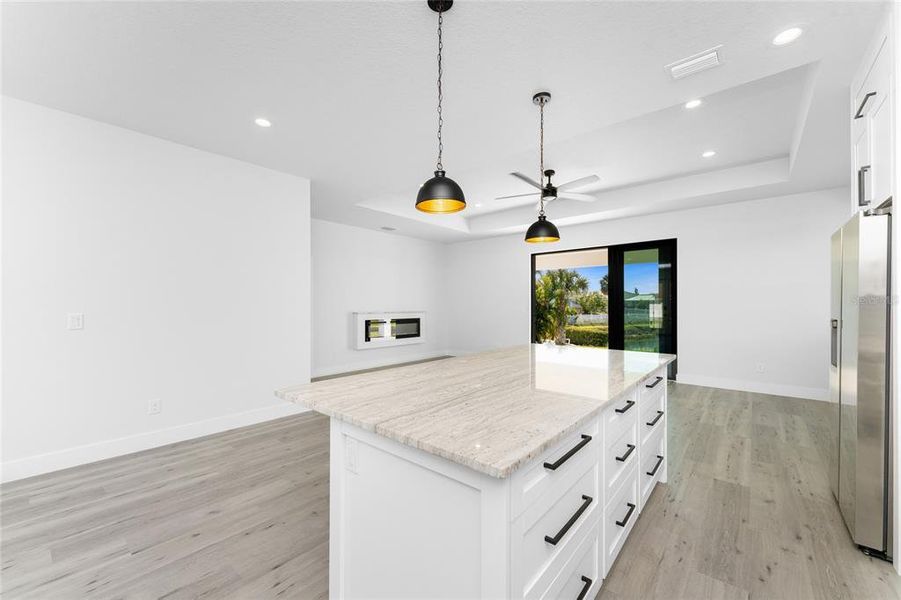 Furnished interior view inside a new home in , Rotonda West (Image 9).