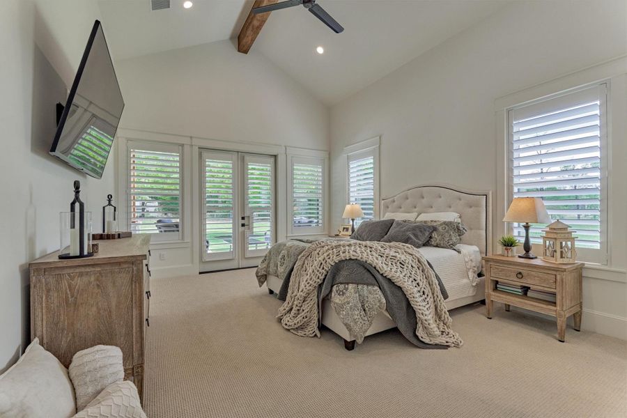 Furnished interior view inside a new home in , Montgomery (Image 36).