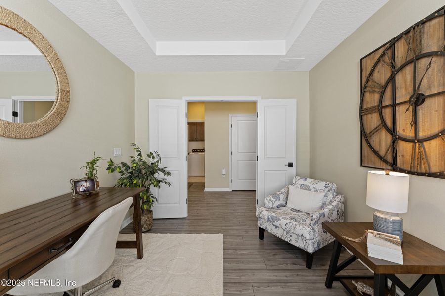 Furnished interior view inside a new home in Summer Bay at Grand Oaks, St. Augustine (Image 14).