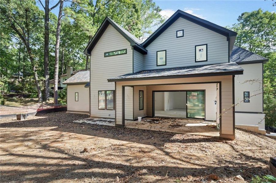 Exterior details and patio area of a home in , Brookhaven (Image 3).