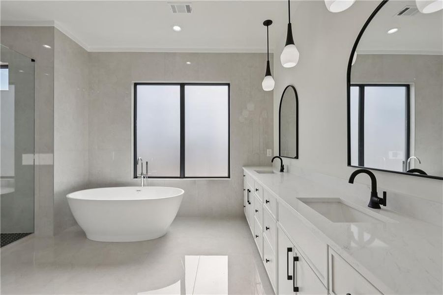 Furnished interior view inside a new home in , Auburn (Image 13).