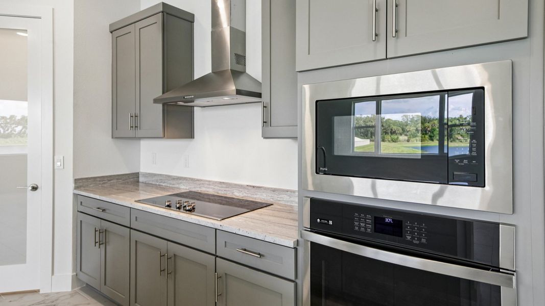 Furnished interior view inside a new home in Biscayne Landing at Seaire, Parrish (Image 9).