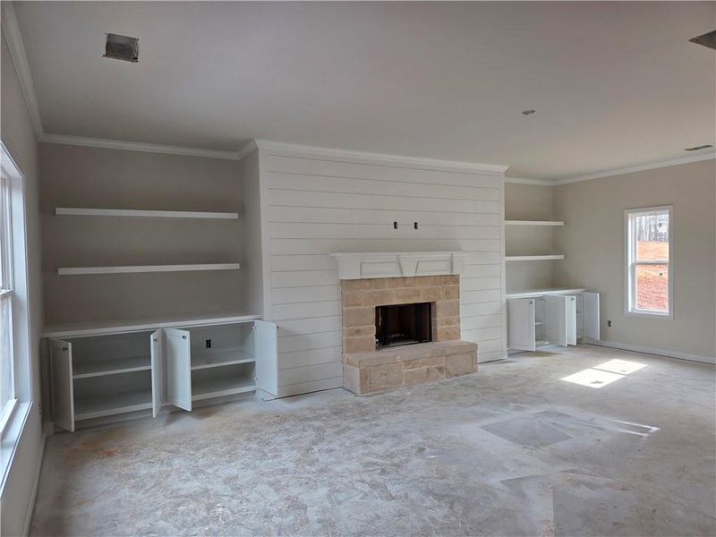 In-progress construction of a new home in , Bethlehem, GA (Image 6).