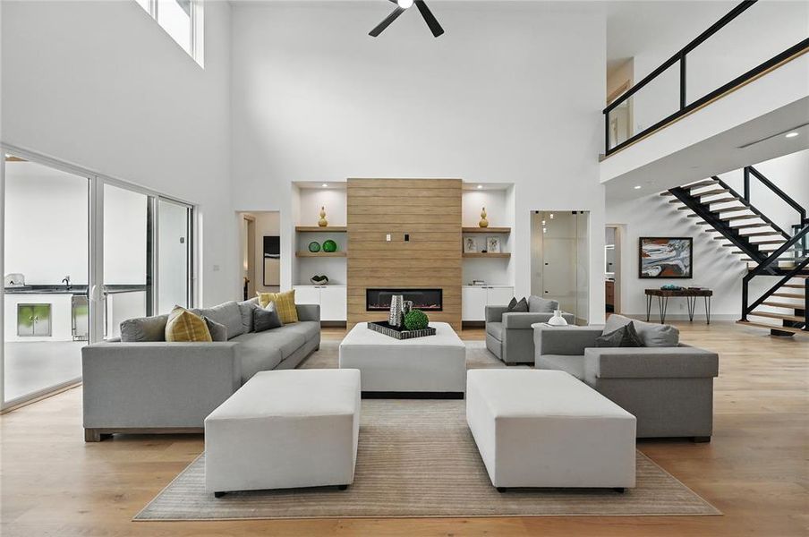 Furnished interior view inside a new home in , Dallas (Image 13). Furnished interior view inside a new home in , Dallas (Image 13).