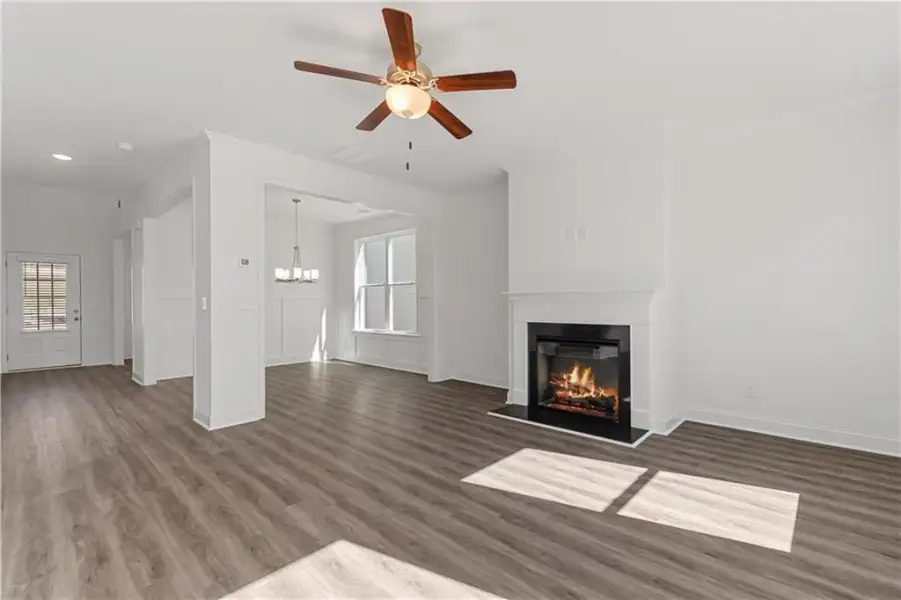 Spacious, unfurnished interior of a new home in Highland Park, Stonecrest (Image 16). Spacious, unfurnished interior of a new home in Highland Park, Stonecrest (Image 16).