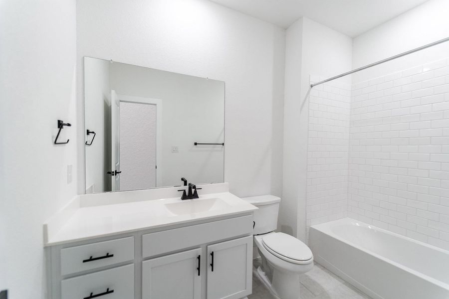 Furnished interior view inside a new home in Lariat, Liberty Hill (Image 6).