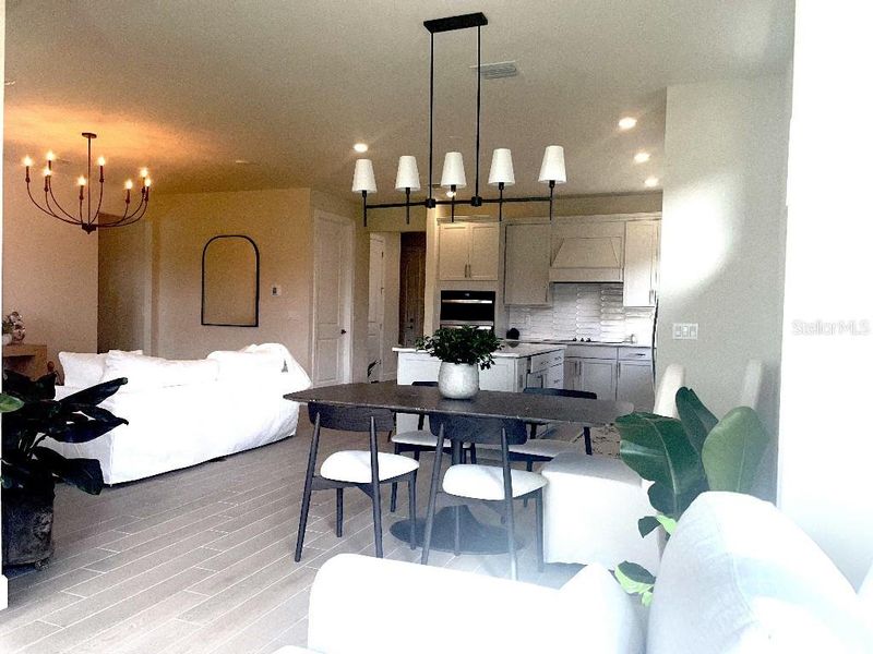 Furnished interior view inside a new home in Preserve at Waterway Village, Vero Beach (Image 28).