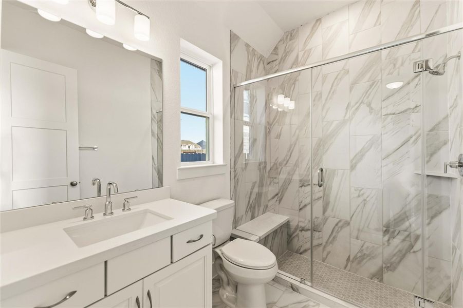 Furnished interior view inside a new home in Valencia, Manvel (Image 10).