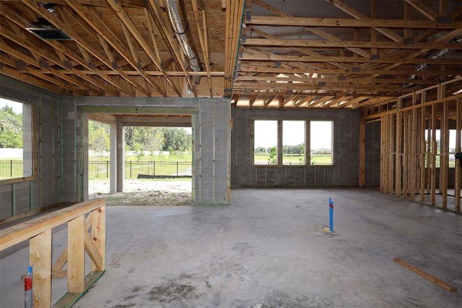 In-progress construction of a new home in Willow Run, Apopka, FL (Image 10). In-progress construction of a new home in Willow Run, Apopka, FL (Image 10).