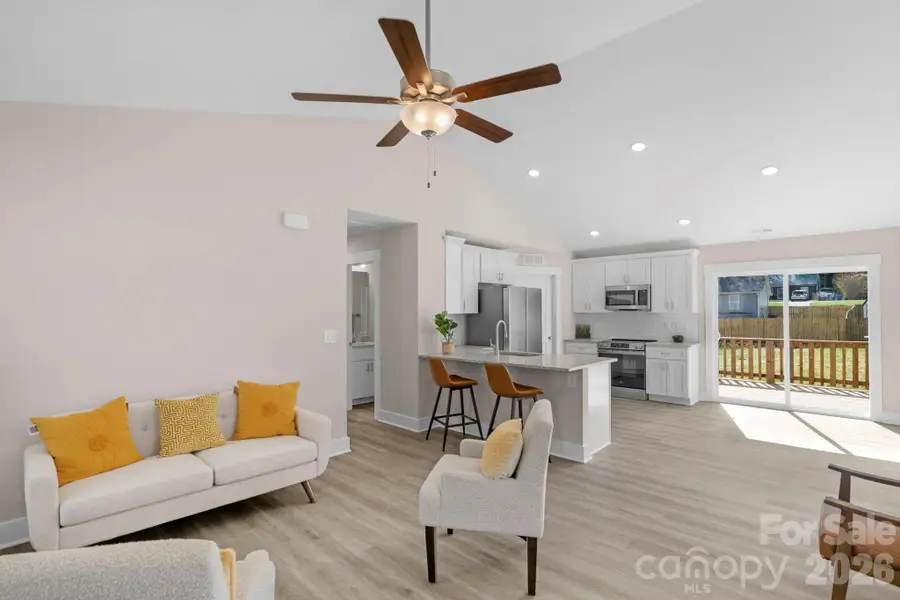 Furnished interior view inside a new home in , Forest City (Image 11).
