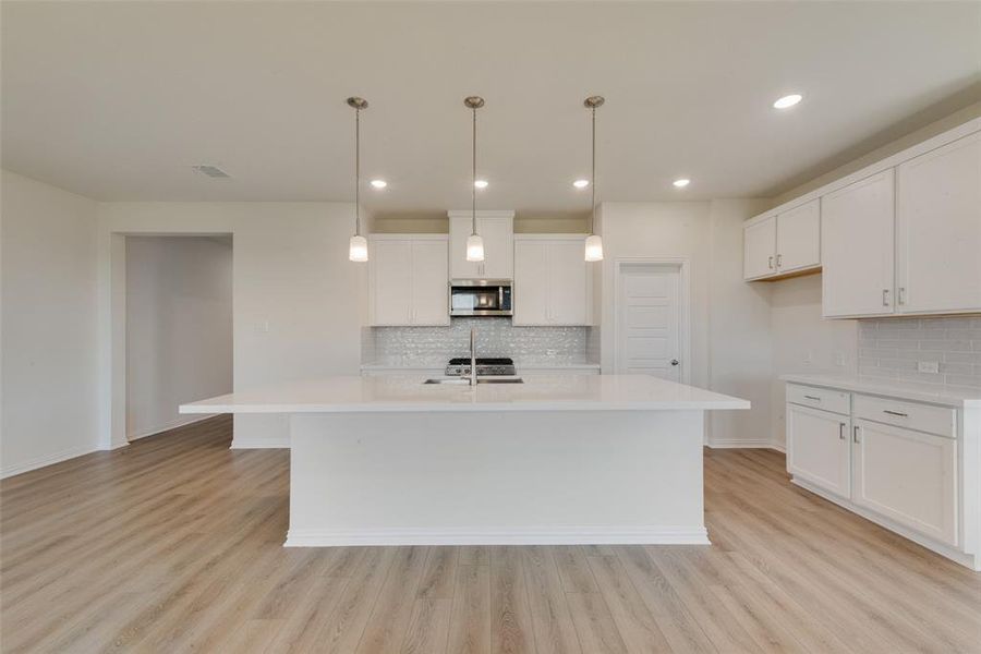 Furnished interior view inside a new home in Spiritas Ranch, Little Elm (Image 7).