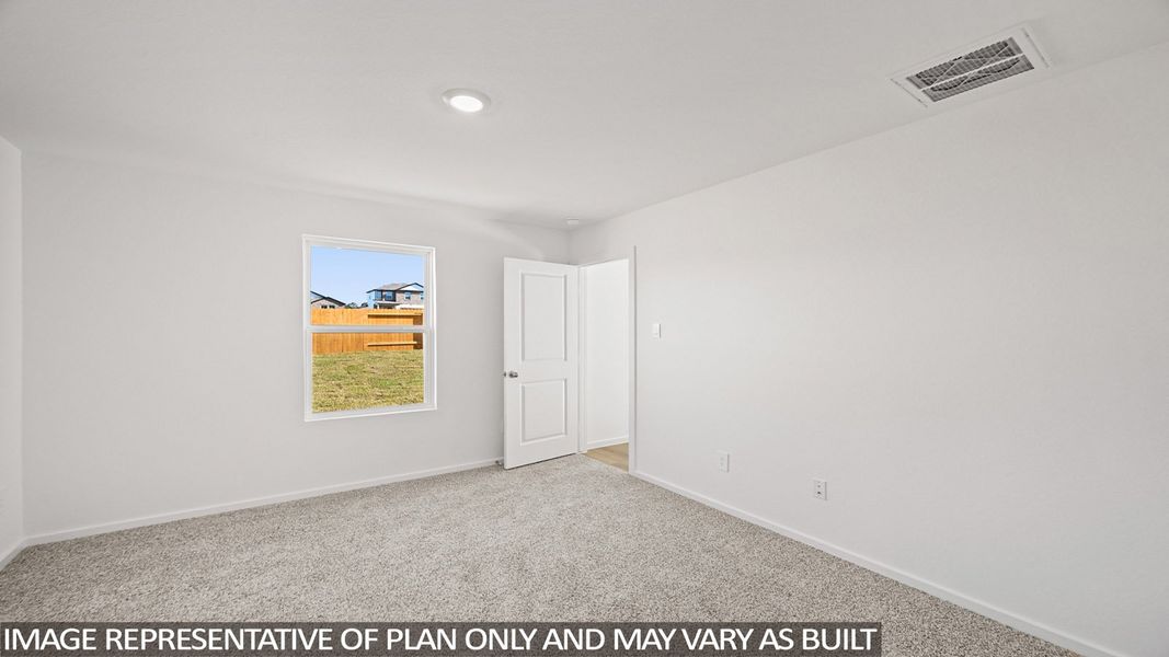 Spacious, unfurnished interior of a new home in New Waverly Station, New Waverly (Image 21).