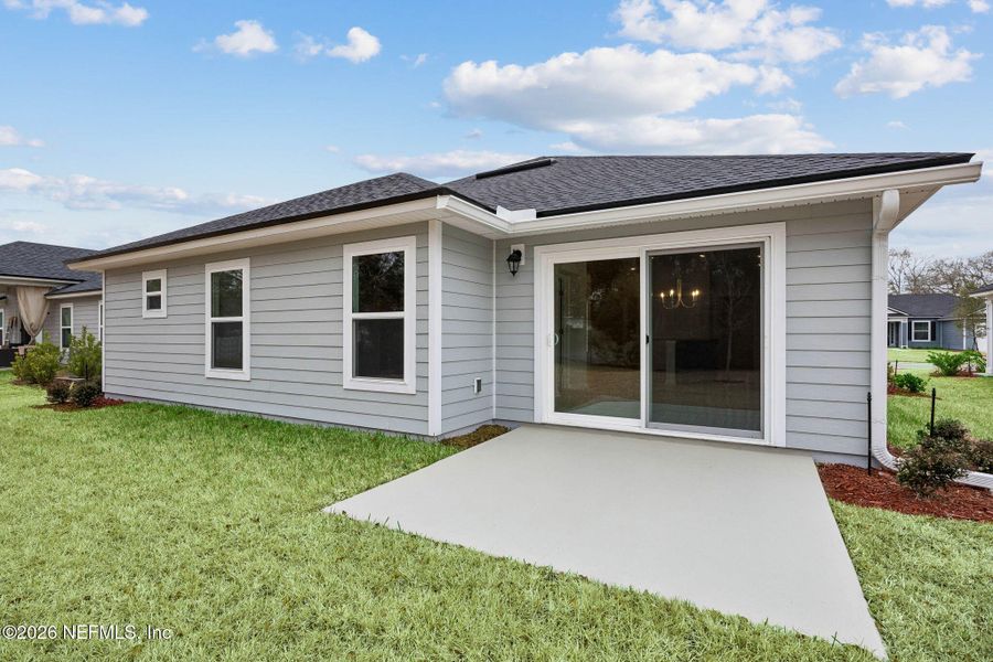 Exterior details and patio area of a home in Weston Woods, Jacksonville (Image 13). Exterior details and patio area of a home in Weston Woods, Jacksonville (Image 13).