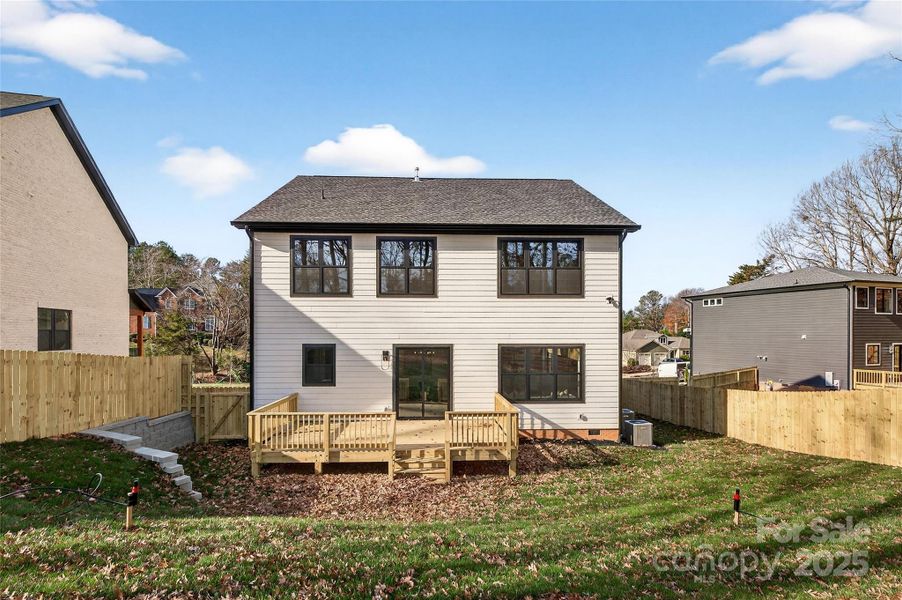 Exterior details and patio area of a home in , Charlotte (Image 26).