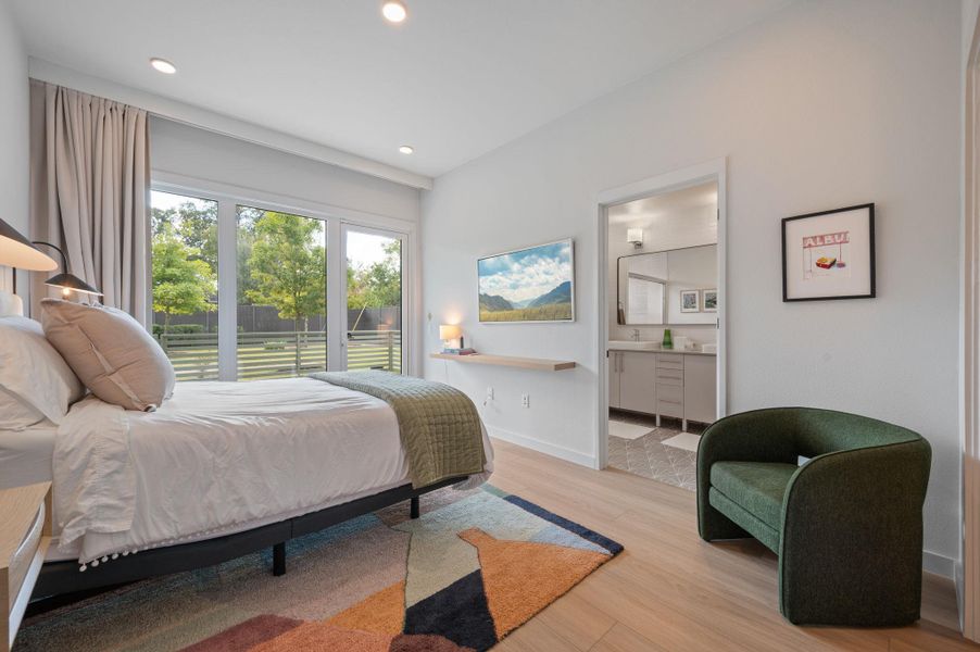 Furnished interior view inside a new home in , Austin (Image 25). Furnished interior view inside a new home in , Austin (Image 25).