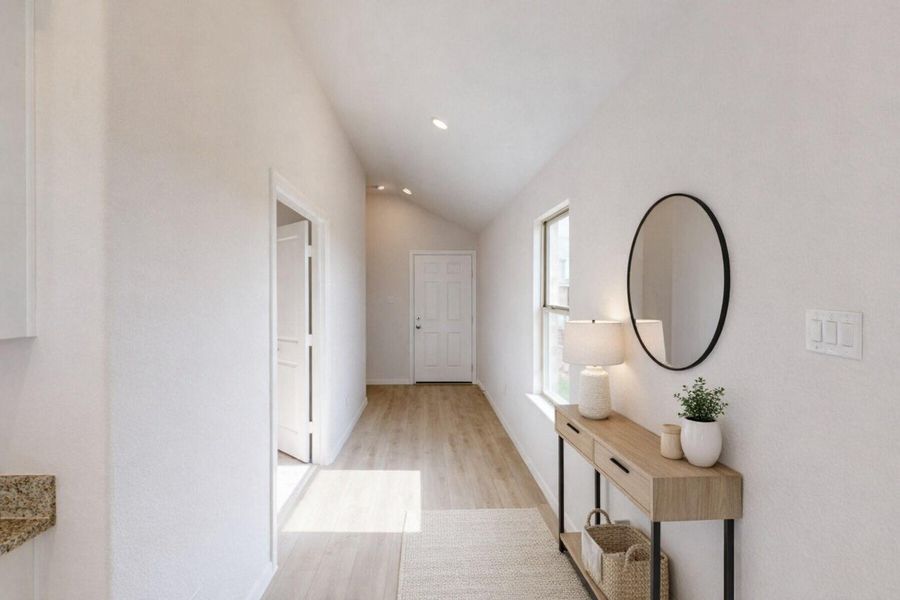 Furnished interior view inside a new home in Summerview, Fulshear (Image 4).