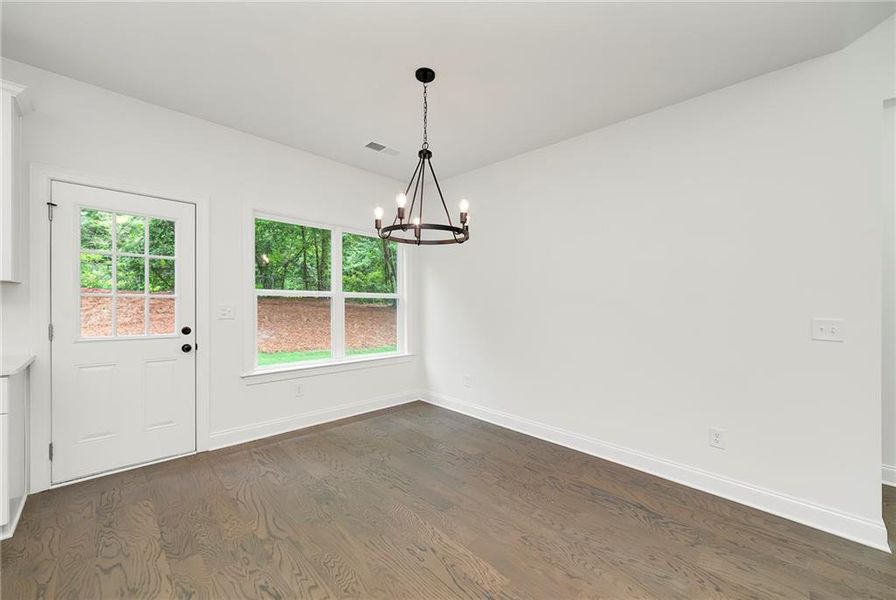 Spacious, unfurnished interior of a new home in , Dawsonville (Image 15). Spacious, unfurnished interior of a new home in , Dawsonville (Image 15).