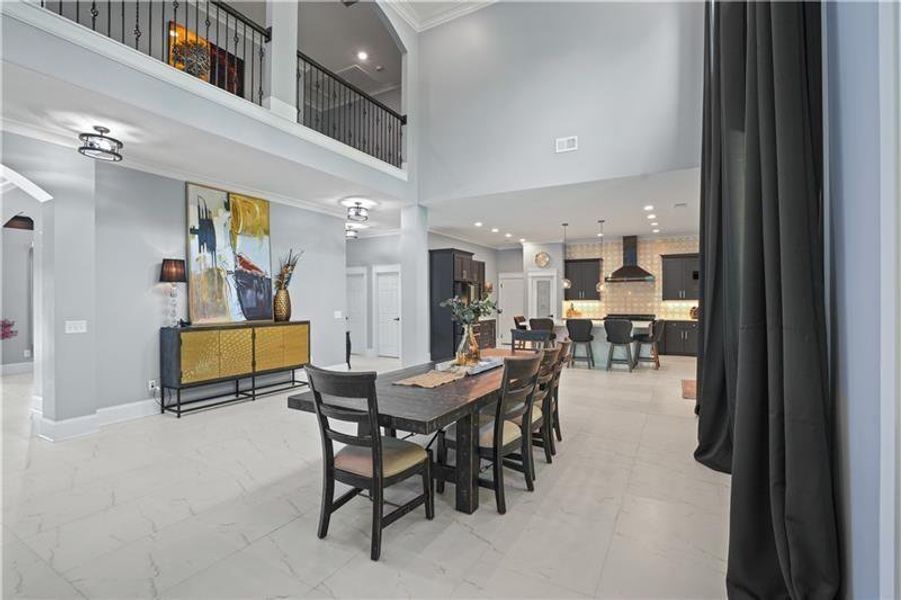 Furnished interior view inside a new home in , Acworth (Image 44). Furnished interior view inside a new home in , Acworth (Image 44).