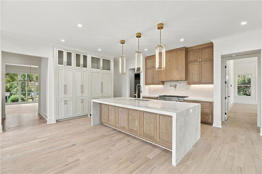Furnished interior view inside a new home in , Alpharetta (Image 14).