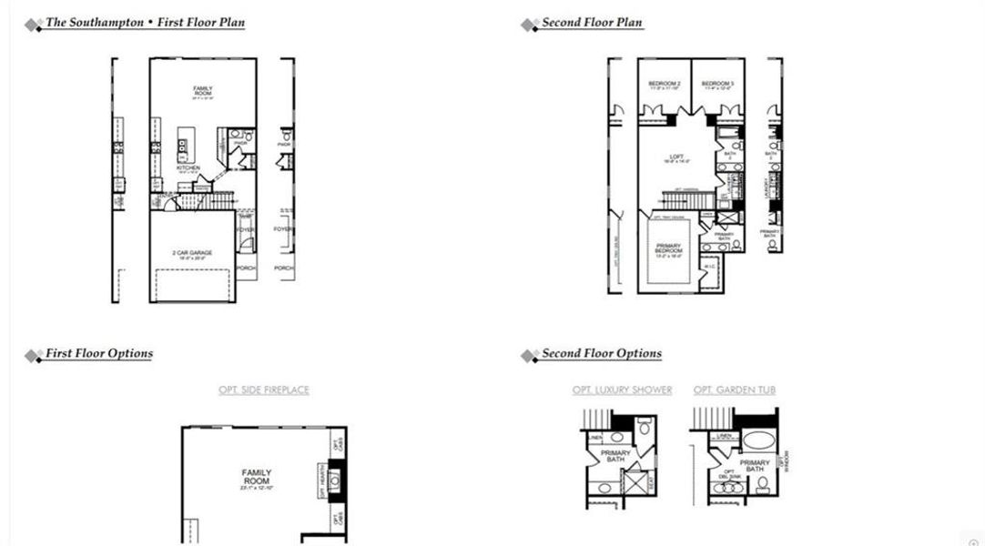 2D floor plan layout of this home in , Dawsonville, GA (Image 5).