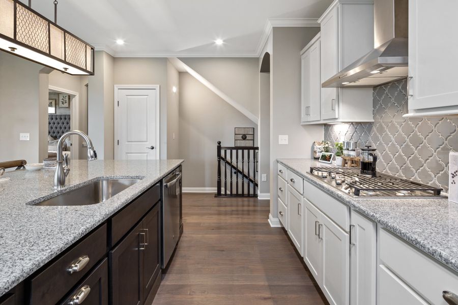 Representative furnished interior of a home built from the Everett by Fischer Homes in Stonehaven, Winder (Image 13).