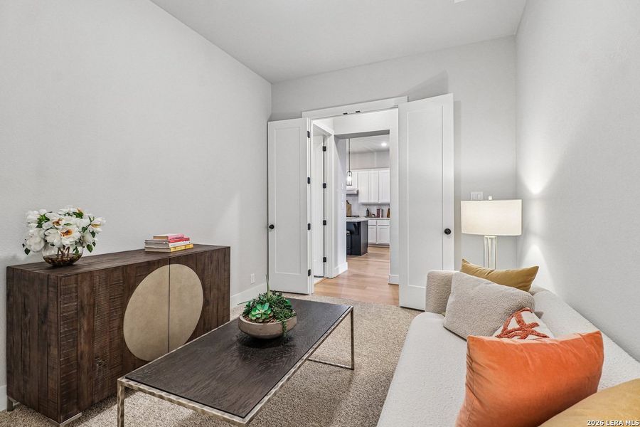 Furnished interior view inside a new home in Homestead, Schertz (Image 17).