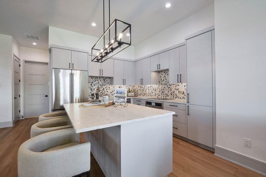 Furnished interior view inside a new home in , Austin (Image 9).