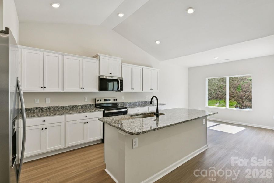 Furnished interior view inside a new home in Willow Estates, Shelby (Image 10).