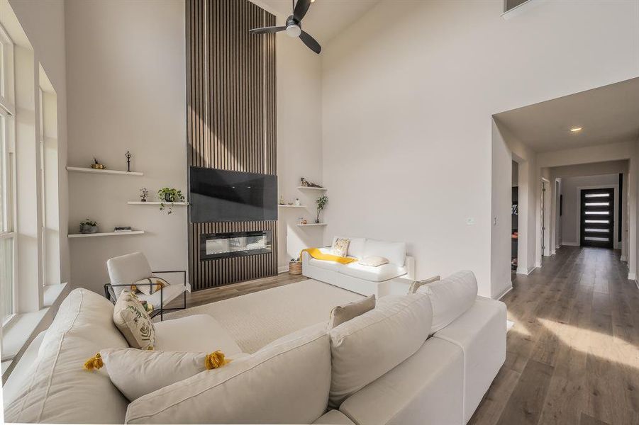 Furnished interior view inside a new home in Sweetgrass, Haslet (Image 11). Furnished interior view inside a new home in Sweetgrass, Haslet (Image 11).