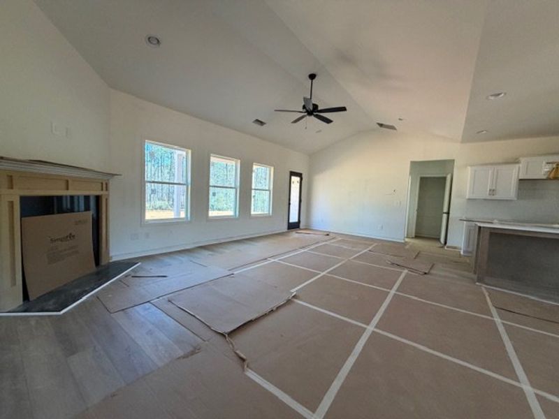 In-progress construction of a new home in Oakview, Pine Mountain, GA (Image 8).