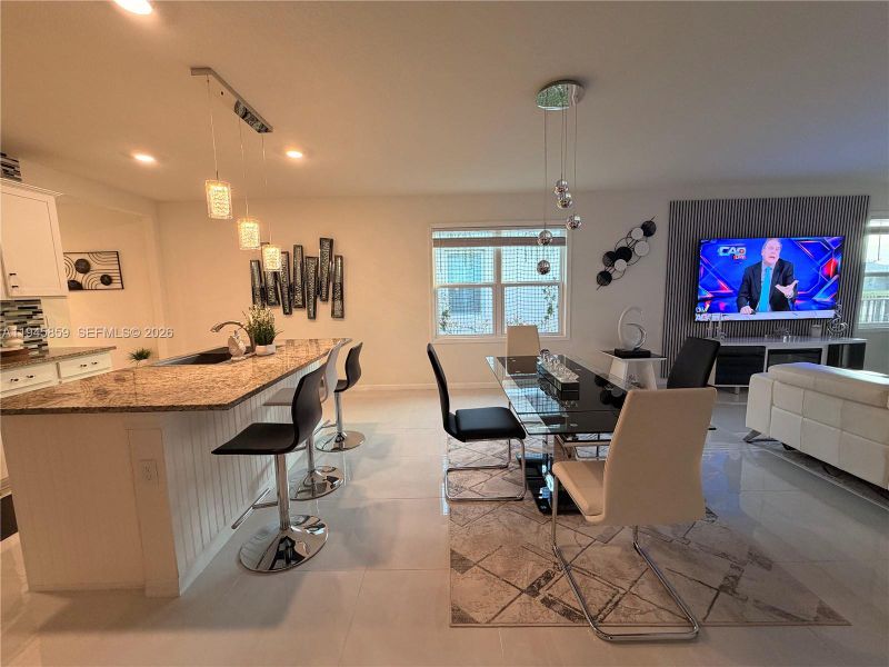 Furnished interior view inside a new home in , Port St. Lucie (Image 18).