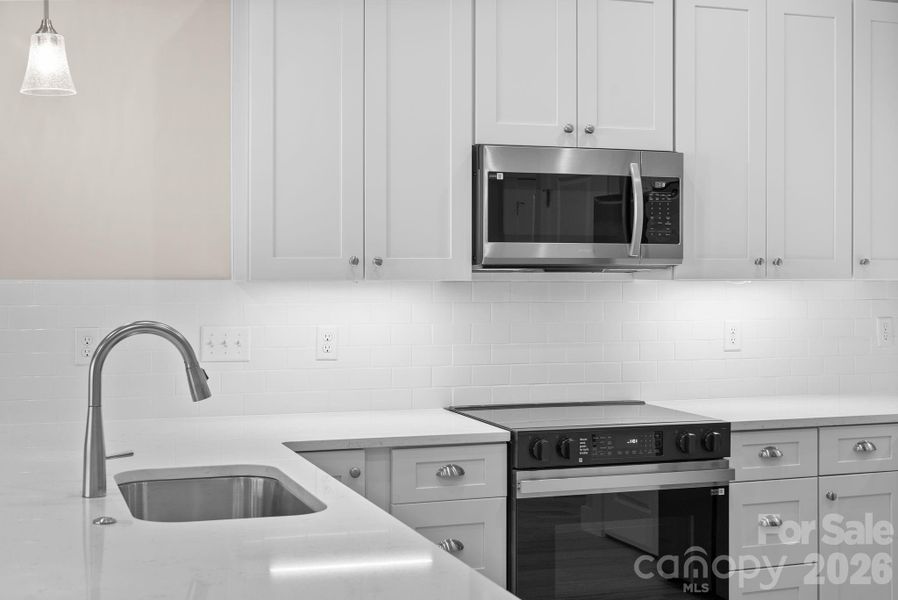 Close-up of interior finishes inside a home in , Asheville (Image 12).