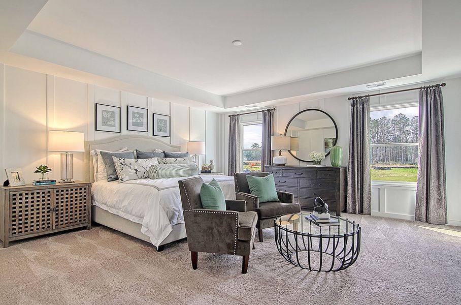 Representative furnished interior of a home built from the Telfair - Genesis Value Collection by Mungo Homes in Clairmont, Charlotte (Image 6). Representative furnished interior of a home built from the Telfair - Genesis Value Collection by Mungo Homes in Clairmont, Charlotte (Image 6).