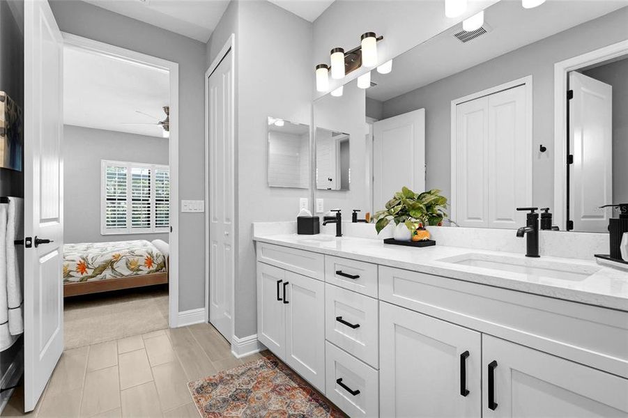 Furnished interior view inside a new home in , Sarasota (Image 18).