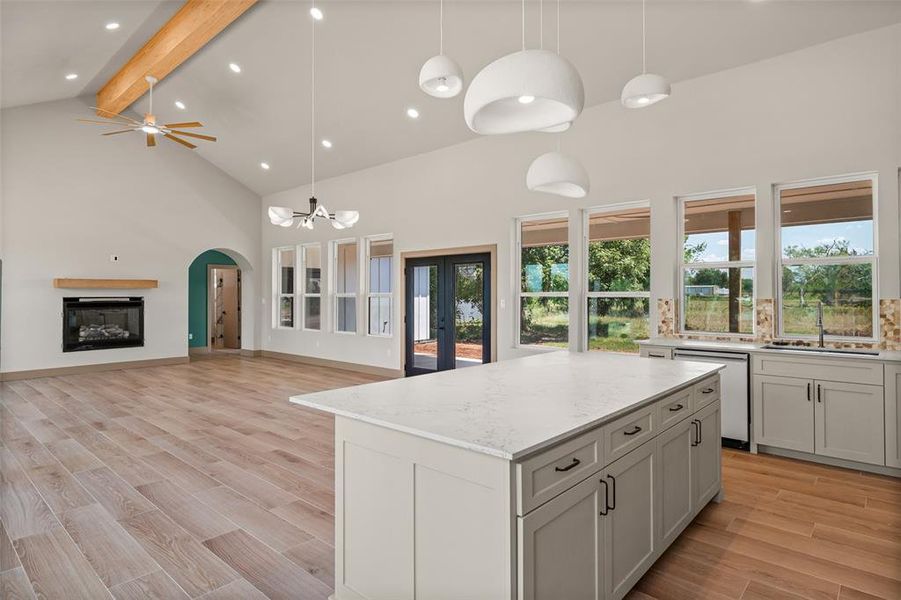 Furnished interior view inside a new home in , Joshua (Image 7).