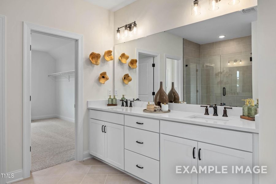 Furnished interior view inside a new home in Tobacco Road, Angier (Image 33).